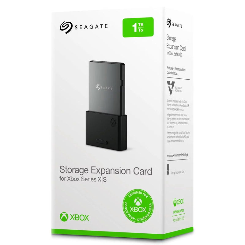 Seagate - Storage Expansion Card for Xbox Series X|S Internal NVMe SSD - 1TB, 2TB