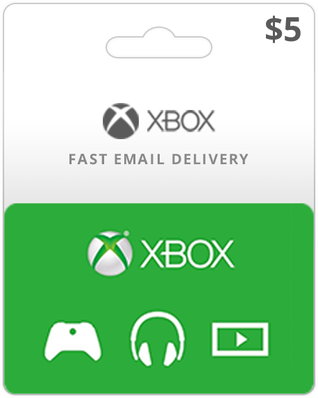 $5USD Xbox Gift Card (Email Delivery)