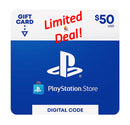 Special on $50 USD PlayStation Store Gift Card [PSN Digital Code]