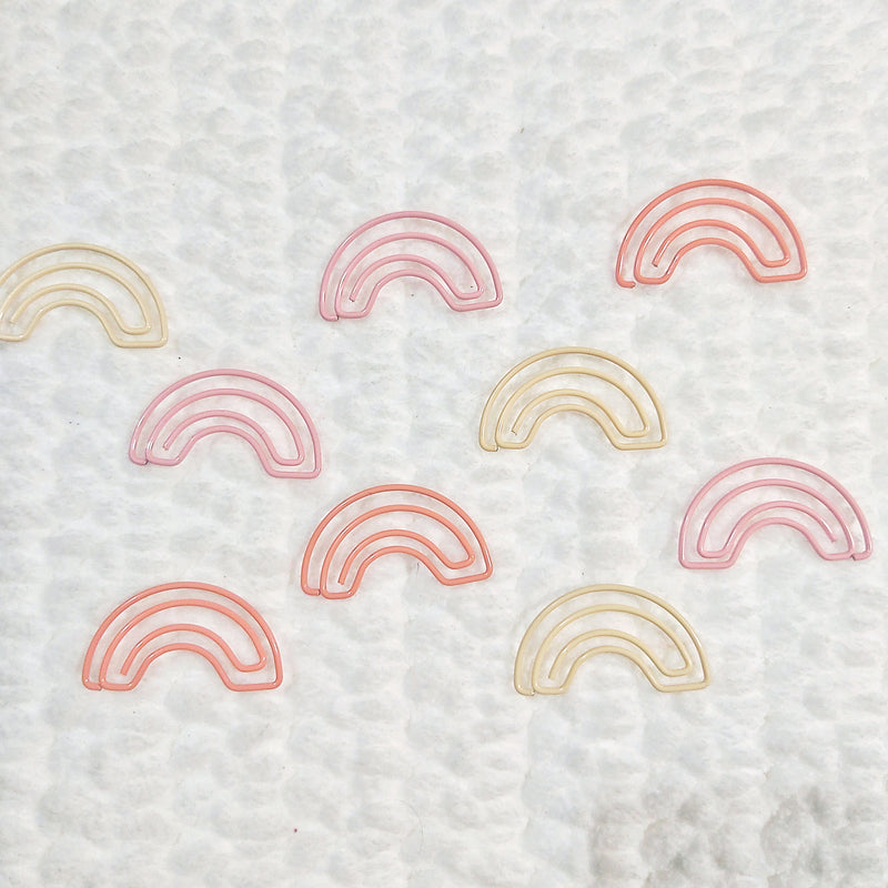Rainbow Shaped Paperclips