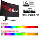 MSI 27" Gaming Monitor, 1920 x 1080 (FHD), VA, 165Hz, FreeSync Premium, HDMI, Displayport, G271CP