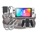 HORI Cargo Pouch - AC Adapter and Split Pad Pro Compatible Travel Case (OLED, V2 & Switch Lite compatible) - Officially Licensed by Nintendo