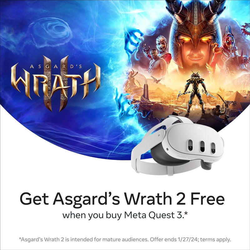 Meta Quest 3 - 128GB - Asgard’s Wrath 2 Bundle