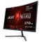 Acer Nitro 27" 1500R Curved WQHD (2560 x 1440) Gaming Monitor, 170Hz ,1ms, Black, ED270U P2bmiipx