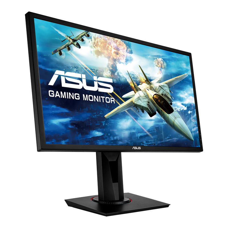 ASUS 24” Full HD Gaming Monitor 1920 x 1080p, 165Hz (overclockable), 0.5ms, G-SYNC Compatible, Adaptive-Sync with DP HDMI DVI - VG248QG