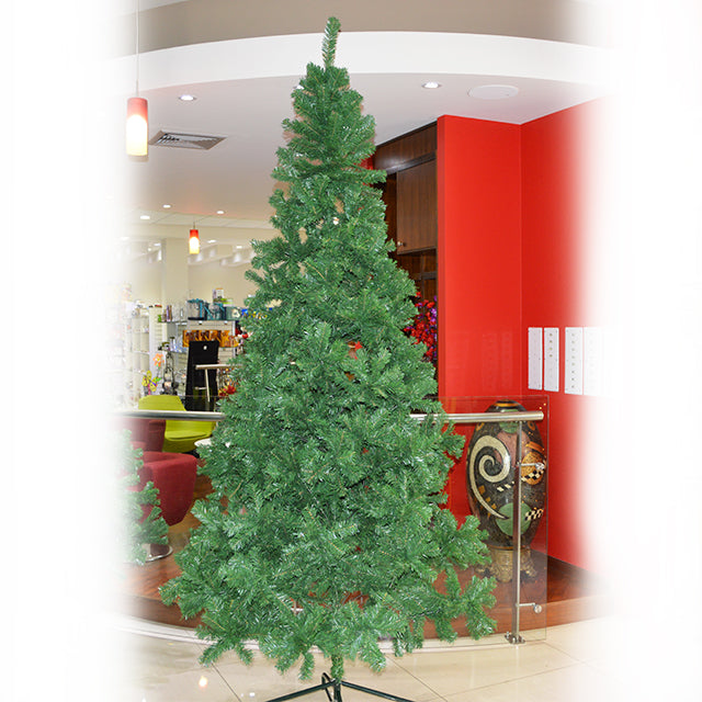 XMAS TREE 10FT 1940 TIPS W/METAL STAND