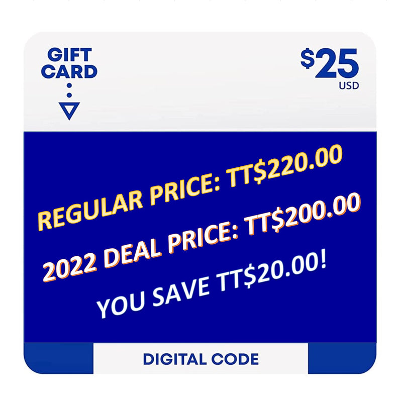 2022 Special on $25 USD PlayStation Gift Card