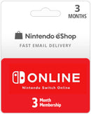 3 month Nintendo switch membership