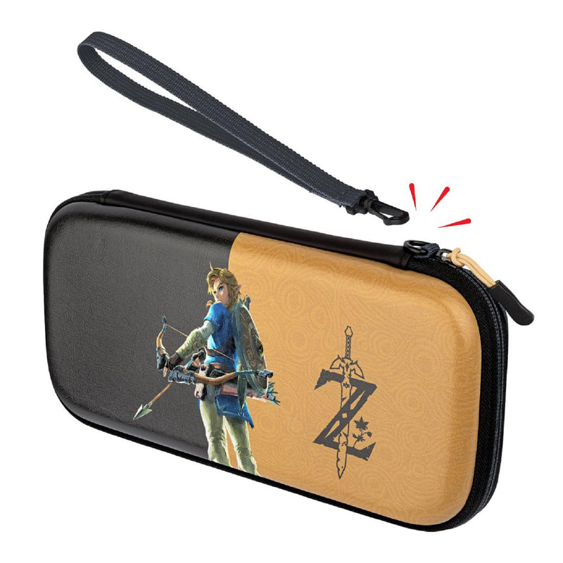 PDP Slim Deluxe Travel Case Hyrule Hero Link for Nintendo Switch, Nintendo Switch Lite, and Nintendo Switch - OLED Model
