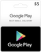 $5 USA Google Play Card (Email Delivery)
