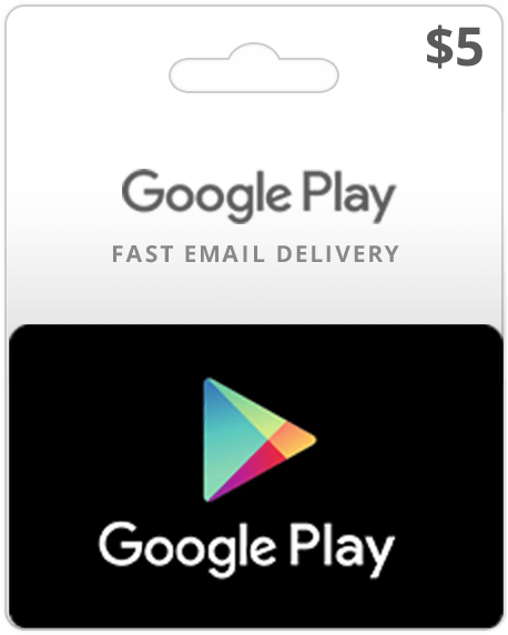 $5 USA Google Play Card (Email Delivery)