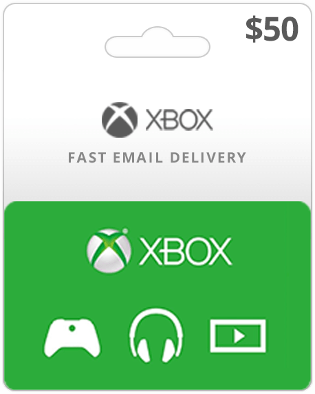 $50USD Xbox Gift Card (Email Delivery)