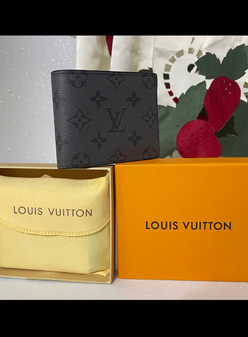 Louis Vuitton Monogram Eclipse Slender Wallet Unboxing 