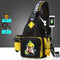 Pikachu One-Shoulder Backpack with USB and Headphone Port - by CusalBoy Fashion