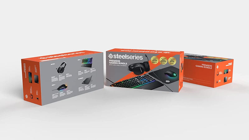 SteelSeries Premier Gaming Bundle (Headset/ Keyboard/ Mouse/ Mousepad)