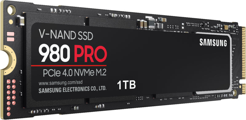 Samsung - 980 PRO 1TB PCIe Gen 4 x4 NVMe M.2 Gaming Internal Solid State Drive - PS5 compatible