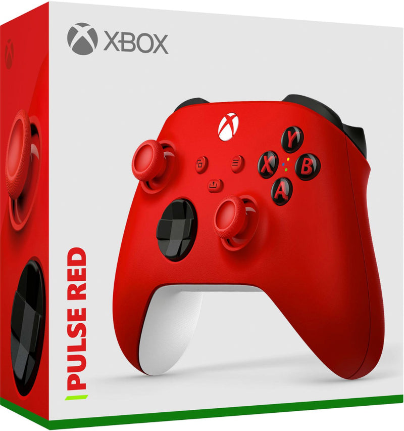 Microsoft Pulse Red Controller for Xbox Series X|S, Xbox One, Windows 10/11, Android, and iOS