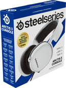 SteelSeries Arctis 3 Console - Stereo Wired Gaming Headset for PlayStation 4|5, Xbox Series X|S, Xbox One, Nintendo Switch, VR, Android and iOS - White