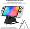 Nintendo Switch OLED Model Accessories Bundle - Kit Includes Carrying Case, 3 in 1 Protective Case Cover, 2pcs Screen Protector, Adjustable PlayStand, Thumbstick Grip Caps – by Klipdasse