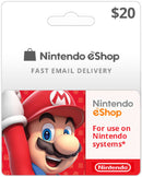 $20 Nintendo eshop card