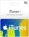 $5 Itunes gift card