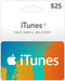 $25 Itunes gift card