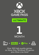 Xbox Game Pass Ultimate - 1 month membership - GLOBAL - [Digital Code]