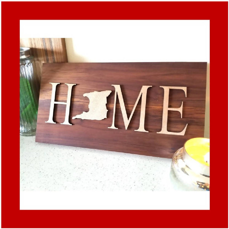 "HOME" sign Trinidad
