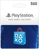 $60USD Playstation Network Card (Email Delivery)
