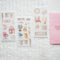 Pink Office Sticker Set