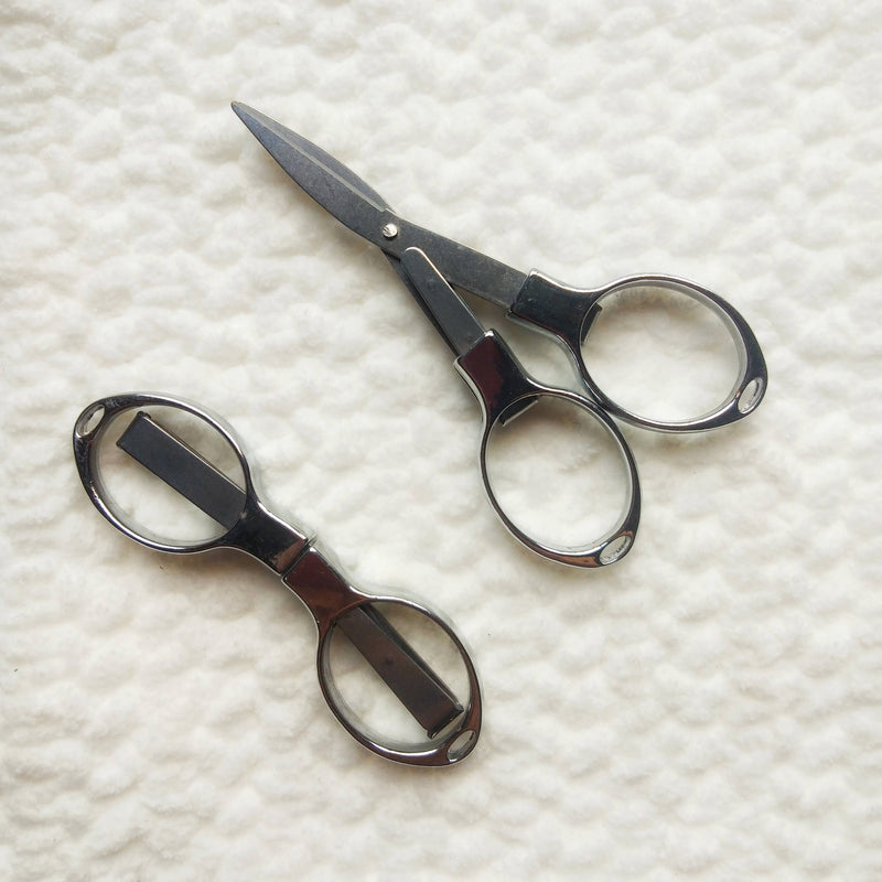 Foldable Mini Scissors - Silver