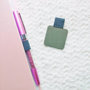 Adhesive Pen Loop - Pink and Grey (B Grade available)