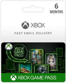 6 month Xbox game pass