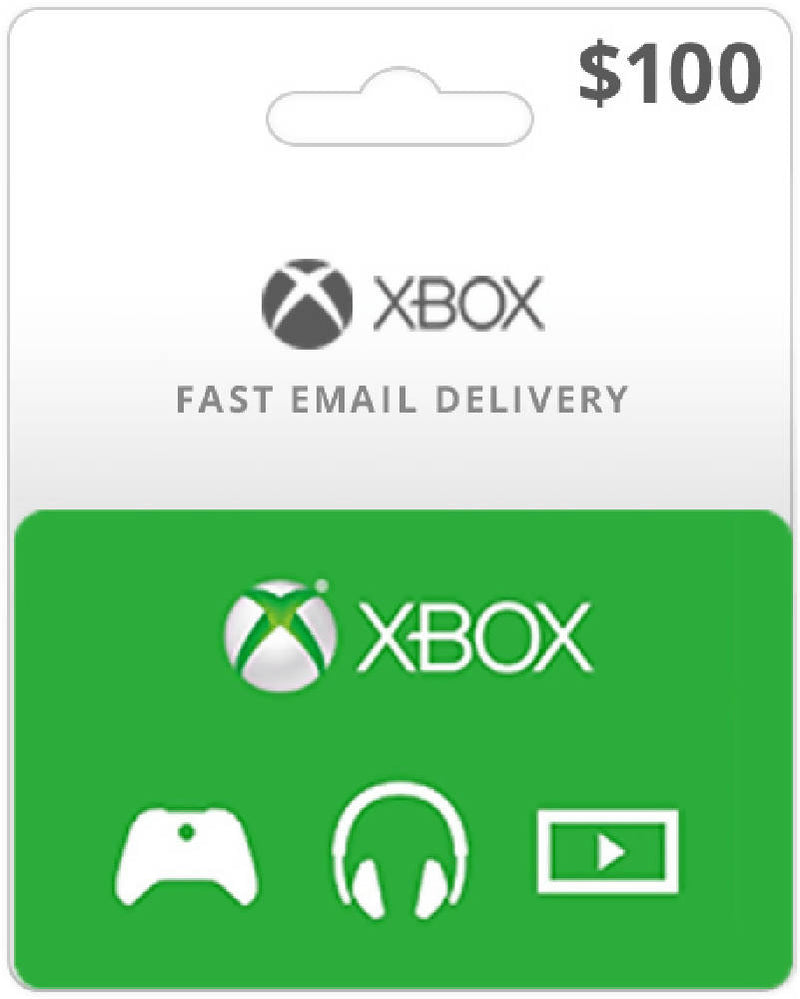 $100 Xbox gift card