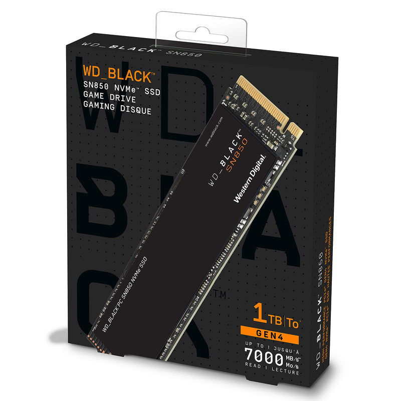 WD_Black SN850 NVMe M.2 SSD Drive 1TB - Fully compatible with the PS5