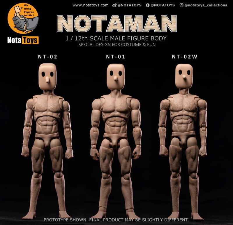 1/12 Notaman Body (For MEZCO/ML) by NOTA Studio [PRE