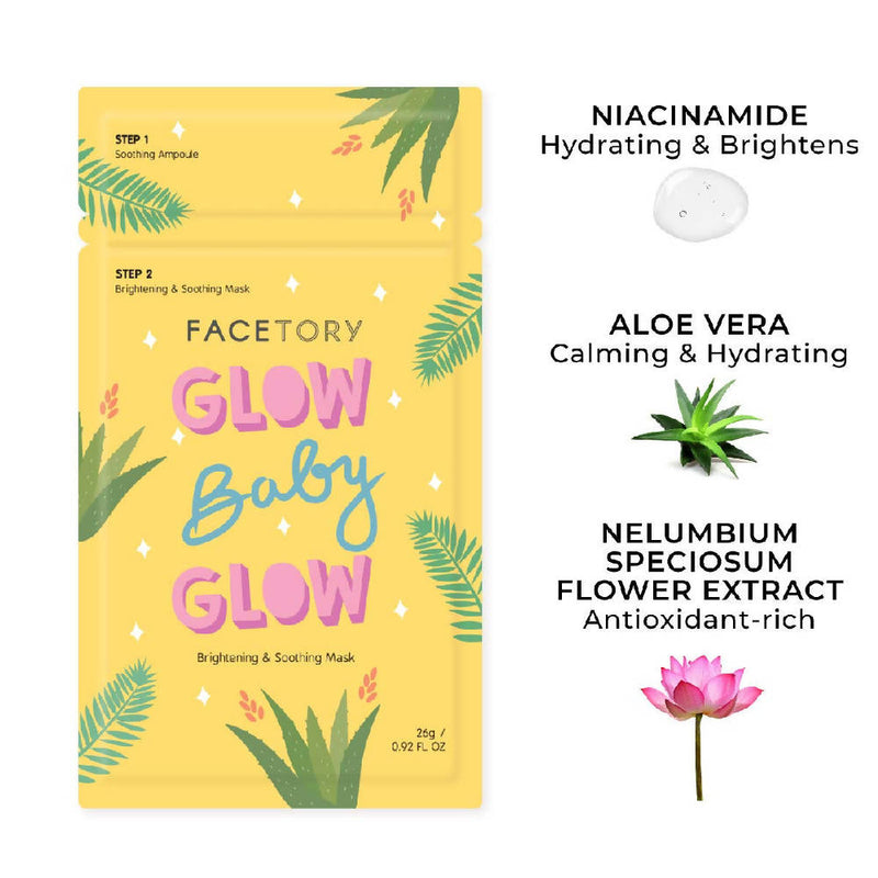 Facetory- Glow Baby Glow sheet mask