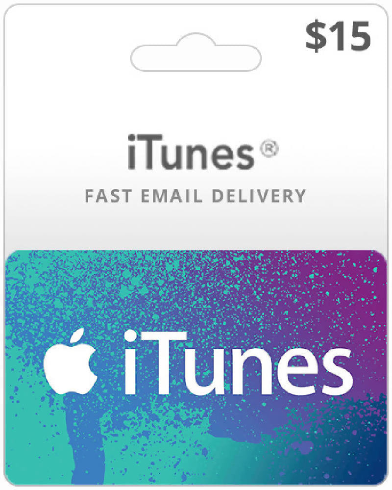 $15 Itunes gift card