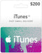 $200 Itunes gift card